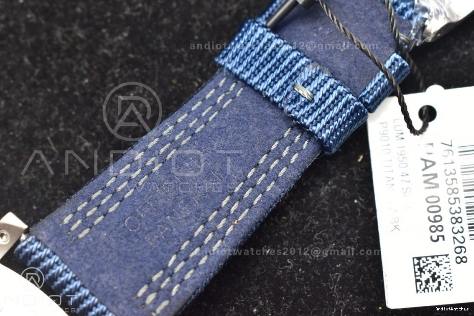 PAM985 TI Tit Submersible Cozy 997 NY Horn Blue Mike P VSF 1122